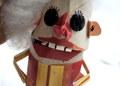 marionnette en carton